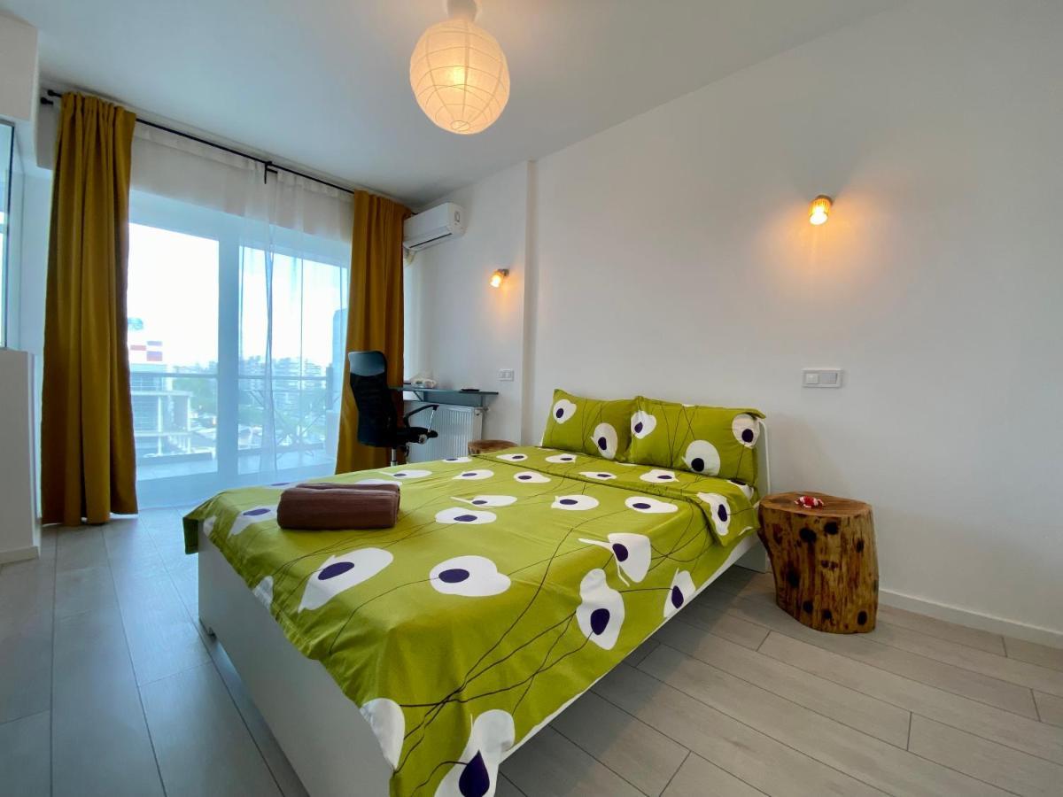 Plaza View Studio Bukarest Exteriör bild